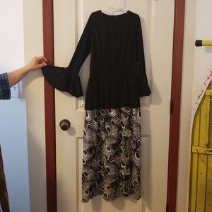 Custom made Ruffle dress